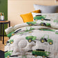 Happy Kids Country Harvest 2 Piece Washed Cotton Cover Comforter Set Single 160cm x 220cm