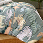 Happy Kids Dino Mania Green 2 Piece Comforter Set Single