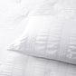 Accessorize Seersucker White 3 Piece Polyester Comforter Set King