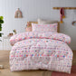 Happy Kids Swifty 2 Piece Washed Cotton Cover Comforter Set Single 160cm x 220cm