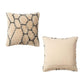 Accessorize Alba Natural Black Filled Square Cushion