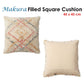 Accessorize Makura Filled Square Cushion