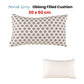 Accessorize Norah Grey Rectangular Filled Cushion 30cm x 50cm