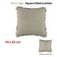 Accessorize Nova Sage Square Filled Cushion 45cm x 45cm
