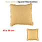 Accessorize Nova Yellow Square Filled Cushion 45cm x 45cm