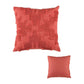 Accessorize Roseto Red Square Filled Cushion 45cm x 45cm