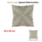 Accessorize Roseto Sage Square Filled Cushion 45cm x 45cm