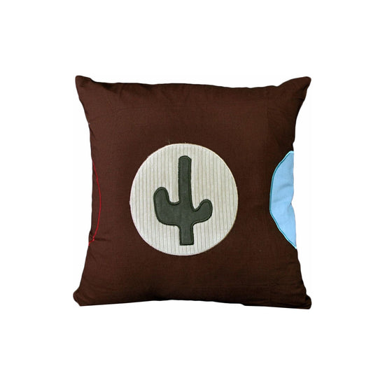 Happy Kids Wildwest 43x43 cm Square Cushion