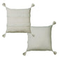 Accessorize Indra Cotton Cushion Cover Grey