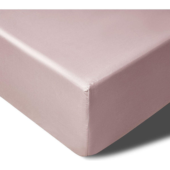 Accessorize 400TC Blush Bamboo Cotton Mega / Super Fitted Sheet 50cm Wall King