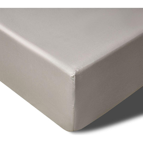 Accessorize 400TC Stone Bamboo Cotton Mega / Super Fitted Sheet 50cm Wall King