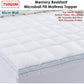 Cloudland 750GSM Memory Resistant Microball Fill Mattress Topper Super King