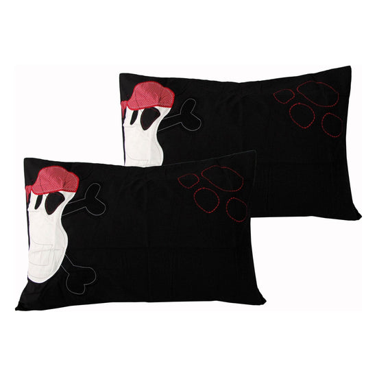 Happy Kids A Pair of Funny Bones Standard Pillowcases