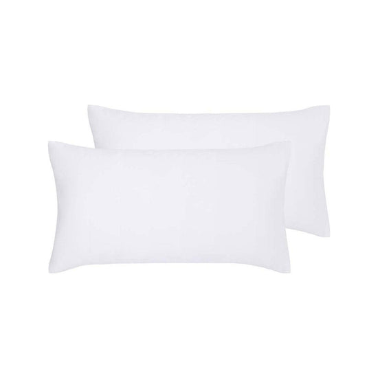 Accessorize Pair of White Hotel Deluxe Cotton King Pillowcases 50cm x 90cm