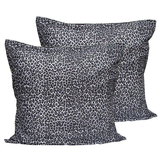 Accessorize 2 Pce LEOPARD European Pillowcase