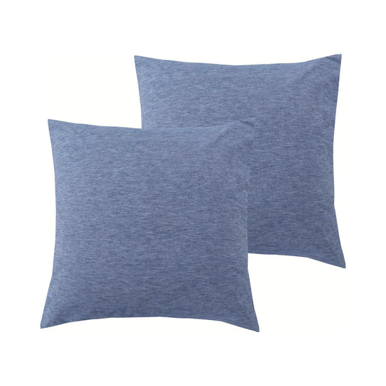 Accessorize Pair of Stonewashed Linen Cotton European Pillowcases