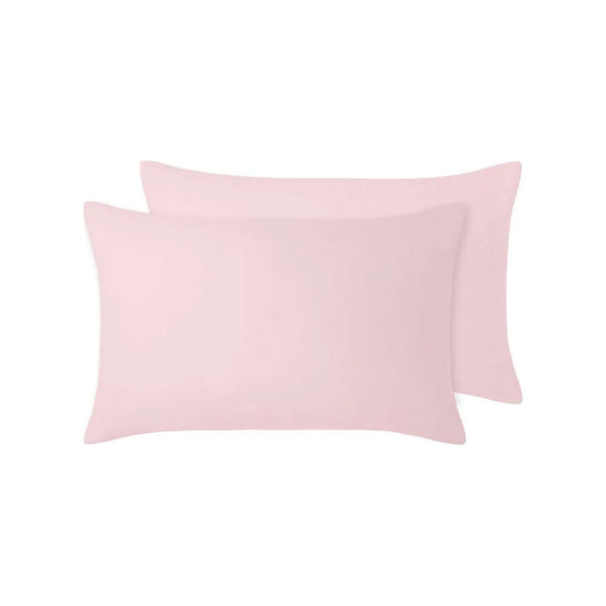 Vintage Design Homewares 100% Linen Pair of Standard Pillowcases Blush 48 x 73 cm