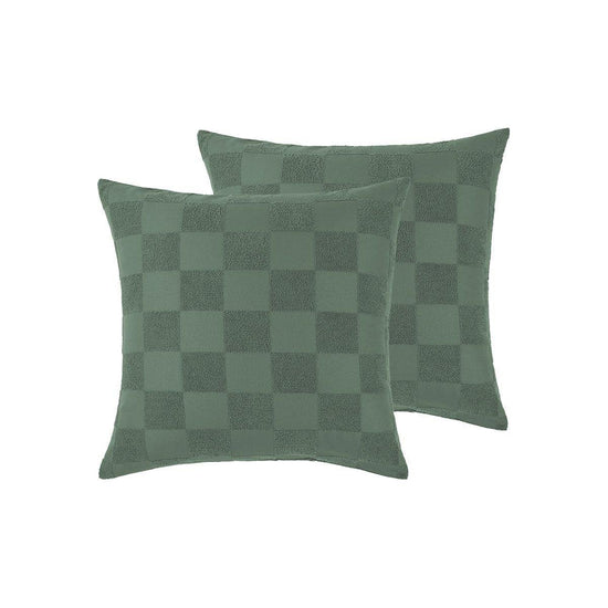 Accessorize Pair of Tipo Sea Spray Chenille European Pillowcases 65 x 65cm