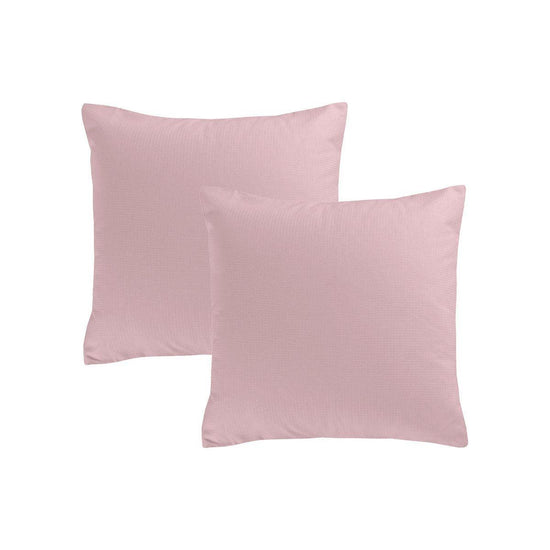 Accessorize Pair of Waffle Blush Cotton European Pillowcases