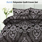 Big Sleep Batik Black Quilt Cover Set Double