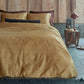 PIP Studio Blurred Lines Yellow Cotton Sateen Quilt Cover Set King