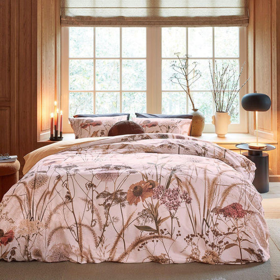 Bedding House Cely Multi Cotton Floral Quilt Cover Set Queen