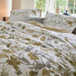 Bedding House Elizabeth White Cotton Sateen Quilt Cover Set King
