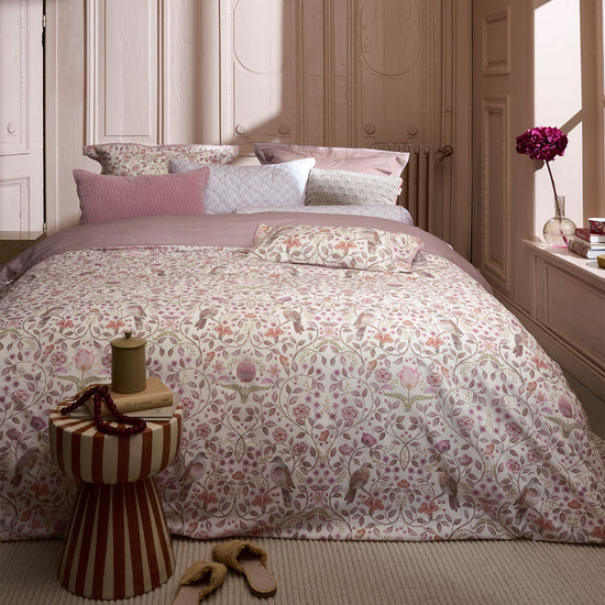 PIP Studio Garden of Dove Off White Cotton Quilt Cover Set Super King