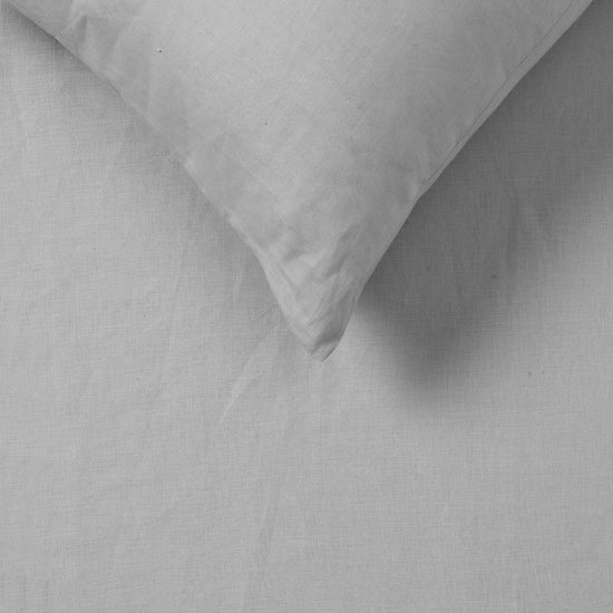 Vintage Design Homewares Silver 100% Hemp Quilt Cover Set King