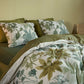 Bedding House Lilian Green 100% Cotton Percale Quilt Cover Set King