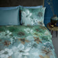 Bedding House Lou Blue Green Cotton Floral Quilt Cover Set King