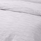 Vintage Design Homewares Malvern White Cotton Quilt Cover Set Queen