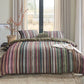 Bedding House Roman Multi Cotton Stripe Quilt Cover Set King