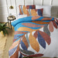 Accessorize Sorrel White Cotton Foliage Quilt Cover Set Double