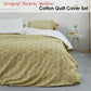 VTWonen Striped Hearts Yellow Cotton Quilt Cover Set King