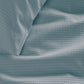 Bedding House Summer Blue Grey Seersucker Cotton Quilt Cover Set King