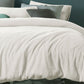 Accessorize Teddy White Quilt Cover Set Double