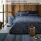 PIP Studio Tutti i Fiori Dark Blue Cotton Quilt Cover Set King