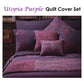 Accessorize Utopia Purple Quilt Cover Set Double