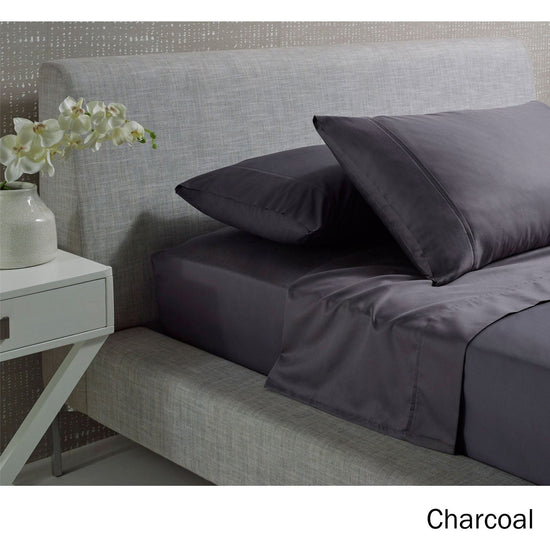 Accessorize 1000TC Cotton Rich Sheet Set Charcoal King