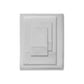 Accessorize 400TC Grey Bamboo Cotton Sheet Set 40cm Wall Queen