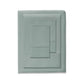 Accessorize 400TC Sage Bamboo Cotton Mega / Super Sheet Set 50cm Wall Super King