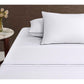 Accessorize White/Black Piped Hotel Deluxe Cotton Sheet Set King