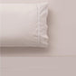 Accessorize White/Natural Piped Hotel Deluxe Cotton Sheet Set King