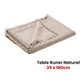 Vintage Design Homewares Gypsy Natural Washed Linen Cotton Table Runner 35 x 180cm