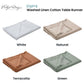 Vintage Design Homewares Gypsy Terracotta Washed Linen Cotton Table Runner 35 x 180cm