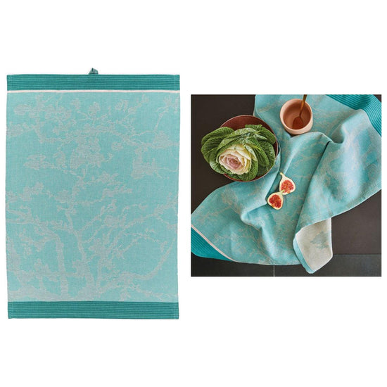Bedding House Van Gogh Fleurir Blue Tea Towel