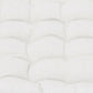 J Elliot Home Set of 2 Outdoor 100% Cotton Chair Pads 40 x 40 cm Solid White