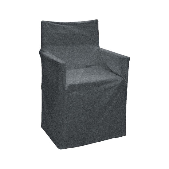 IDC Homewares Cotton Solid Director Chair Cover Charcoal