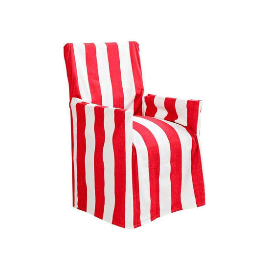 IDC Homewares Cotton Director Chair Cover Red Stripes